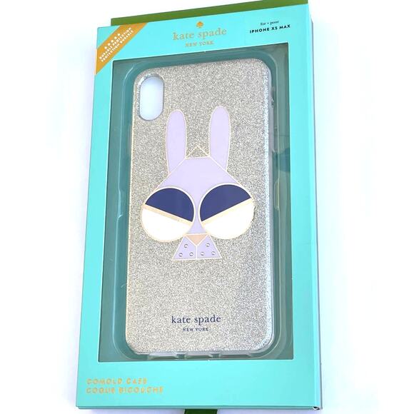 kate spade Monkey Bunny iPhone XS Max phone Case - Picture 2 of 10